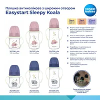 Пляшечка для годування Canpol babies Easystart Sleepy Koala 300 мл блакитна (35/238_blu) - Зображення 4