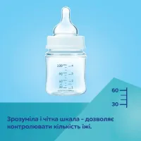 Пляшечка для годування Canpol babies Easystart MOUNTAINS антиколікова з широким отвором 120 мл зелена (35/242_gre) - Зображення 6