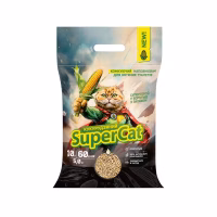 Наповнювач для туалету Super Cat кукурудзяний комкуючий 5 кг (3540) - Image 1