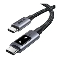 Дата кабель USB-C to USB-C 1.0m PD 100W L509 black Ugreen (35501) - Изображение 2