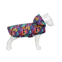 Дощовик для тварин WAUDOG Clothes Накидка з капюшоном Зубасті монстри S (356-4048) - 1