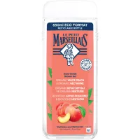 Гель для душу Le Petit Marseillais БІО Білий персик та нектарин 650 мл (3574661285955/3574661714738) - 1