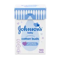 Ватні палички Johnson’s baby 100 шт (3574661440460) - 1