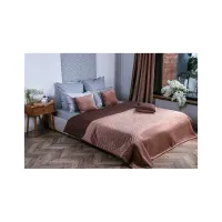 Покривало Руно двостороннє VeLour Коричневе 150 х 220 см (360.55_Cappuccino) - 3