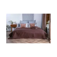 Покривало Руно двостороннє VeLour Коричневе 150 х 220 см (360.55_Cappuccino) - 7