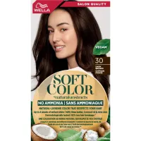 Фарба для волосся Wella Soft Color Безаміачна 30 - Темно-коричневий (3614228865869) - 2