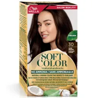 Фарба для волосся Wella Soft Color Безаміачна 30 - Темно-коричневий (3614228865869) - 1