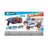 Іграшкова зброя Zuru X-Shot Швидкострільний бластер Insanity-Manic (24 патронів) (36603R) - 5