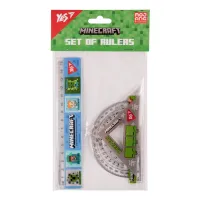 Лінійка Yes набір Minecraft (3 предмети) лінійка 15 см (370674) - Зображення 1