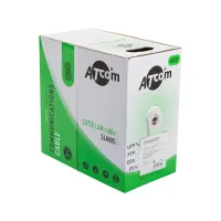 Кабель мережевий Atcom UTP 305м cat.5e, CU, 0,5мм (3800) - 2