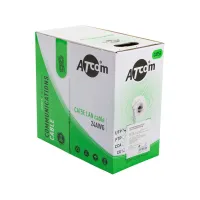 Кабель мережевий Atcom FTP 305м cat.5e Standart CCA (3801) - 1
