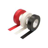 Ізоляційна стрічка Tolsen 19 мм х 9.2 м біла 0.13 мм (38024) - 2