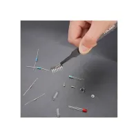 Пінцет Tolsen 3 шт нержавійка антистатичне покриття (38085) - Зображення 8