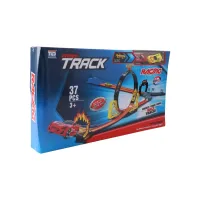 Автотрек Track Racing з 2-ма машинками на 37 деталей (3858894675272) - 2