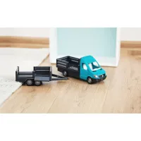 Спецтехника Tigres Mercedes-Benz Sprinter бортовой с прицепом (циан) (39668) - Изображение 2