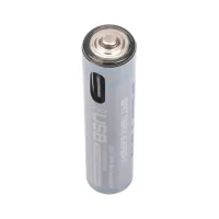Акумулятор Beston AAA USB Type-C 400mah 1.5V Li-ion * 4 (3AC-18/AA620272) - 3