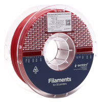 Пластик для 3D-принтера Gembird ABS High Speed, 1.75 мм, 1kg, red (3DP-ABS1.75HY-01-R) - Image 1