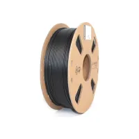 Пластик для 3D-принтера Gembird PLA+, 1.75 мм, 1 kg, Black (3DP-PLA+1.75-02-BK) - Изображение 1