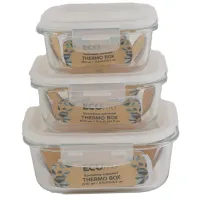 Харчовий контейнер Ecomo Thermo Box квадратний 510 мл (3SC050-LL) - 4