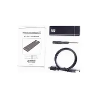 Кишеня зовнішня AgeStar M2 NGFF black (3UBNF5C (Black)) - 3