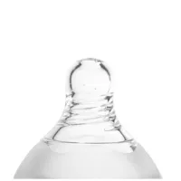 Соска Baboo силиконовая (2 шт), широкий горлышко, поток для густой жидкости, 6+ мес (4-113) - Изображение 5