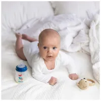 Соска Baboo силиконовая (2 шт), широкий горлышко, поток для густой жидкости, 6+ мес (4-113) - Изображение 7