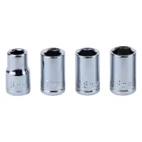 Набір викруток Sigma з реверсом + насадки торцеві та біти 1/4" 13шт CrV (4001931) - 9