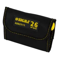 Набір викруток Sigma з бітами 18шт + насадки торцеві 6шт CrV (4002111) - 5