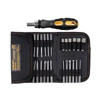 Набір викруток Sigma з бітами 18шт + насадки торцеві 6шт CrV (4002111) - 1