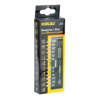 Набір викруток Sigma з бітами 1/4 "24шт CrV для мобільних телефонів (пласт кейс) (4003251) - 10