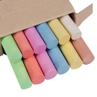 Крейда Yes кольорова Line Friends 12 шт кругла (400516) - 2