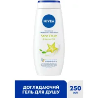 Гель для душа Nivea Крем и карамболь с маслом монои 250 мл (4005808166022/4005900308740/4006000004877) - Изображение 2