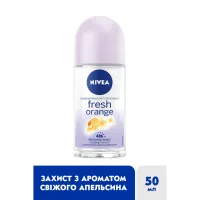 Антиперспірант Nivea Fresh Orange Свіжий апельсин кульковий 50 мл (4005900965868/4006000008035) - 2
