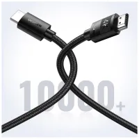 Кабель мультимедійний HDMI M to HDMI M 5.0m V2.0 Ugreen (40103) - 4