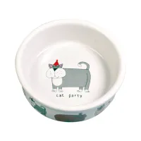 Посуд для котів Trixie Миска керамічна 200 мл/12 см (в асортименті) (4011905400815) - Зображення 1