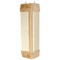 Дряпка (кігтеточка) для котів Trixie кутова 23х49 см (бежева) (4011905431918) - Зображення 1