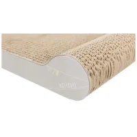 Дряпка (когтеточка) для котов Trixie картонная 38×6×18 см (светло-серая) (4011905480114) - Изображение 2