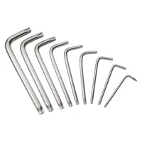 Ключ Sigma набір TORX 9шт T10-T50 CrV, короткі з отвором (4022211) - 7