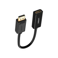 Перехідник Display Port M to HDMI F 4K30Hz black Ugreen (40363) - 2