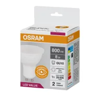 Лампочка Osram LED GU10 8W 800Lm 4000K 230V PAR16 (4058075689930) - Изображение 2