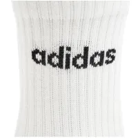 Шкарпетки Adidas C LIN CREW HT3455 3P білий, чорний S (37-39) (4066746240748) - Зображення 4