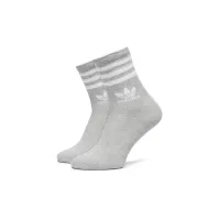 Шкарпетки Adidas Crew Sock 3str IL5023 білий сірий, чорний S (37-39) (4066762038404) - Зображення 3