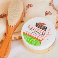 Косметика для мам масло какао для живота від розтяжок з вітаміном Е, 125 г Palmer's (4076-6N) - 3