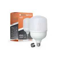 Лампочка Євросвітло 40Вт 4200К (VIS-40-E40/E27) - Изображение 2