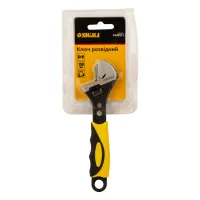 Ключ Sigma розвідний з переставною губкою 150мм, 0-24мм CrV (TPR) (4100911) - 11