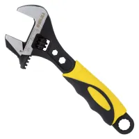 Ключ Sigma розвідний з переставною губкою 150мм, 0-24мм CrV (TPR) (4100911) - 2