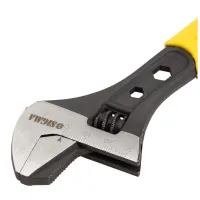 Ключ Sigma розвідний з переставною губкою 200мм, 0-30мм CrV (TPR) (4100921) - 9