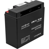 Батарея до ДБЖ LogicPower LPM 12В 18Ач (4133) - Зображення 1