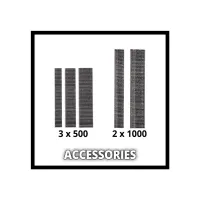 Степлер будівельний Einhell пневматичний TC-PN 50 (4137790) - 11