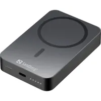 Батарея універсальна Sandberg 10000mAh 20W Magnetic Wireless Qi 15W (420-97) - 1